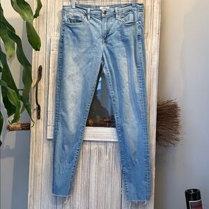 Frame Denim Le High Skinny Jeans Size 27 Ankle length Lovingly Worn